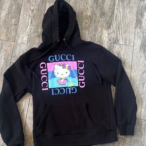 Black Hoodie with Colorful Graphic